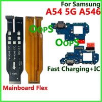 Sạc Nhanh Bo Mạch Chủ Flex Cho Samsung A54 5G A546 A546B Sạc Điện Thoại Có IC Ruy Băng Cáp