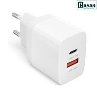 Sạc nhanh dành cho iPhone 14/13/12 HYPERJUICE 2 cổng 20W Charger Small size-HJ205EU