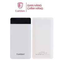 Sạc nhanh dự phòng 20.000mAh, màn hình led, cổng ra USB Earldom PB-16- chính hãng