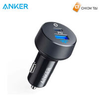 Sạc nhanh ô tô Anker 2 Cổng 35W PowerDrive PD+2 - A2732