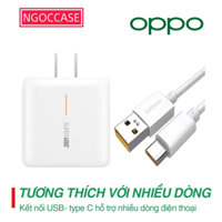 Sạc nhanh Oppo 65w SUPER VOOC chính hãng kèm dây sạc Oppo Type C Bảo hành Lỗi 1 đổi 1 trong 30 ngày