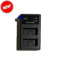 Sạc Nhanh RAVPower NP-W126S for Fujifilm FinePix, X-A5, X-H1, X-A10, X100F, X-T10, X-T20, X-Pro1, X-Pro2, 30EXR, HS33EXR, HS35EXR, HS50EXR, X-A1, X-A2, X-A3, X-E1, X-E2, X-E2S, X-M1, X-T1, X-T2,......