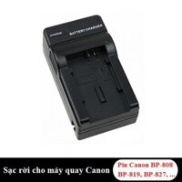 Sạc nhanh sạc du lịch cho pin Canon BP- 808 ( bp 808 ) BP-819 BP-827