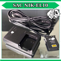 Sạc Nikon EL10 cho Nikon Coolpix S80 S200 S210 S500 S510 S520 S570 S60 S600 S700 S3000 S4000 S5100