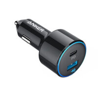 Sạc Ô Tô ANKER 2 cổng PowerDrive Speed+ Duo Power Delivery, công suất 30w - A2227