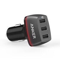 Sạc ô tô Anker 3 cổng, 36w – [PowerDrive+ 3, 36w] – A2231