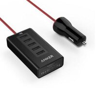 Sạc ô tô Anker 5 cổng, 50w - [PowerDrive 5, 50w] - A2311