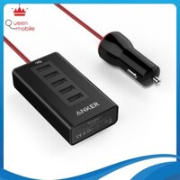 Sạc ô tô Anker 5 cổng, 50w - [PowerDrive 5, 50w] - A2311 [Queen Mobile]