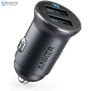 Sạc ô tô Anker PowerDrive 2 Alloy 24W A2727