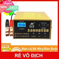 Sạc Ô Tô Đa Năng 220V Tự Động 200AH 12 V/24 V BT-168 250W