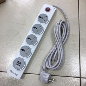 Sạc ô tô Huntkey 5V 2.1A dành cho Pod/iPhone/iPad (kèm cable )