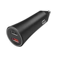 Sạc Oto Nhanh 2 cổng USB 37W Xiaomi CC06ZM - Tẩu sạc xe hơi nhanh 18w Xiaomi 2 USB CC05ZM