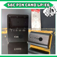 Sạc pin Canon LP-E6 cho Canon 60D, Canon 70D, Canon 80D, Canon 6D, Canon 6D Mark II, Canon 5D II, Canon 5D Mark III,...