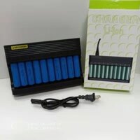 Sạc PIN ĐA NĂNG 10 khe 18650 pin 3.7v Sạc pin Lithium li-ion