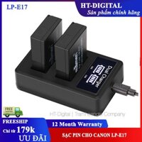 Sạc pin đôi Canon LP-E17 Cho Canon M3 M5 750D760D 800D 77D