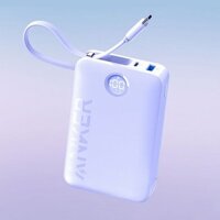 Sạc Pin dự phòng Anker 335 20000mah tích hợp cáp sạc  Type C  22.5W , PD 20W , IQ 3  , kiêm giá đỡ điện thoại