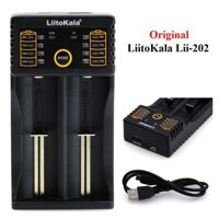 Sạc Pin LIITOKALA LII-202 (Sạc 2 Pin) - Sạc Pin 3.7V (18650, 14500...), 1.5V (2A, 3A) ...