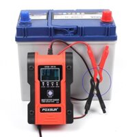 [SẠC PIN LITHIUM] Sạc bình ắc quy 12V 24V 150AH FOXSUR sạc pin Lithium   khử sunfat thông minh tự ngắt khi đầy