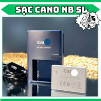 SẠC PIN MÁY ẢNH CANON NB-5L Tương thích với các dòng máy POWERSHOT S95/ S100/ SX200IS/ IXUS 800IS/ 850IS,...