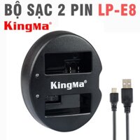 Sạc pin máy ảnh LP-E8 dùng cho máy ảnh EOS 700D 650D 600D 550D Kingma