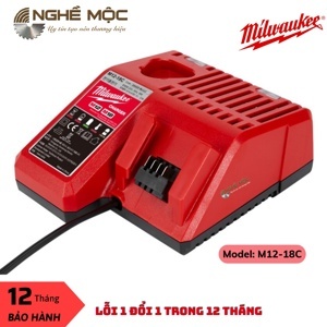 Sạc pin Milwaukee M12-18C
