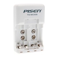 Sạc Pin Pisen TS-MC008 dành cho( pin vuông 9V / AA / AAA ) chính hãng - 001381