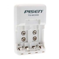 Sạc Pin Pisen TS-MC008 dành cho( pin vuông 9V / AA / AAA ) chính hãng - 001381