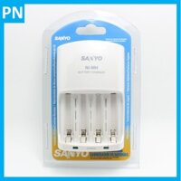 Sạc pin Sanyo AA/AAA NC-MQN06U - Tự động ngắt khi sạc đầy