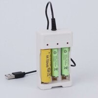 Sạc Pin Tiểu 2A Và 3A Cổng Usb 3 Khe