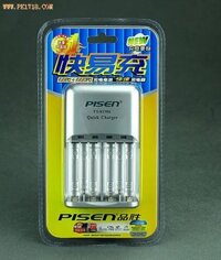Sạc pin tiểu AA (AAA) PISEN KC006