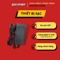 Sạc pin xe điện cân bằng 42V-công nghệ mới IC tự ngắt chống cháy nổ chất lượng tốt- Hàng chính hãng