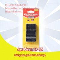 Sạc Pisen LP-E5 for Canon EOS 450D, 1000D, 500D