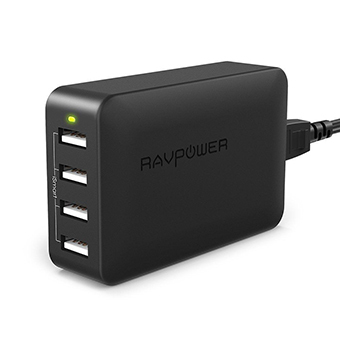Sạc RAVPower RP-PC023 - 4 cổng USB, 40W