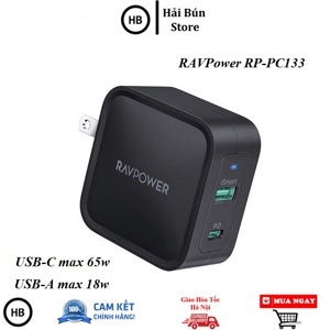 Sạc RAVPower RP-PC133