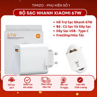 Sạc Siêu Nhanh 67W Cho Xiaomi 11 Lite 12 13 14 Redmi Note 10 11T 12T 13 Pro POCO F4 F5 X5 X6 6A Loại C Cáp Sạc Nhanh