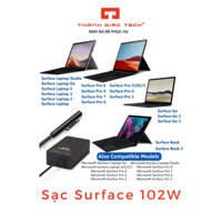 Sạc Surface Book 3 102W 15V 6.33A, Surface Laptop Studio, Surface 3 2 1 & Surface Pro 8 7 6 5 4 3 X, Surface Go 3 2 1