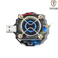 Sạc tải điện tử YITAQI 65W Đồng hồ đo USB Bộ kiểm tra nguồn Máy dò pin Đèn báo màn hình