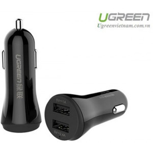 Sạc trên ô tô 2.4V/QC2.0 Ugreen 20757