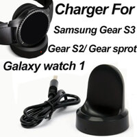 Sạc Từ Tính Cho Samsung Gear S3 / S2, Đế Sạc, Cho Gear S3 / S2 / Sport / Galaxy Watch 1 Đồng Hồ Thông Minh, Có Cáp USB