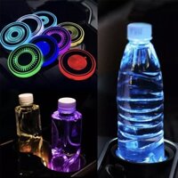 Sạc Usb Dạ Quang Coaster Cho Ô Tô, Đa Năng Chống Thấm Nước Và Chống Trượt Coaster Led Nội Thất U7d8