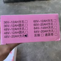 Sạc xe điện 4 bình to 48v 20ah