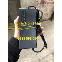 SẠC XE ĐIỆN 42V 2A CHO PIN 36 V 2A CHÂN RỖNG 3 KIM