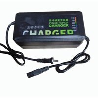 Sạc xe điện 72V- 20ah ( xe 6 bình ác quy ) có đèn báo % pin