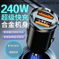 Sạc Xe Hơi Một Cho Hai Ba Sạc Siêu Nhanh Điện Thoại Di Động Mi Bạn Vô Hình Nhỏ Thuốc Lá Bật Lửa Chuyển Đổi Cắm Tốc Độ Xe Hơi
