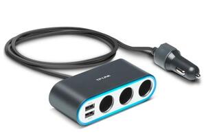 Sạc xe hơi TP-Link 2 cổng USB 3 cổng Cigarette CP250