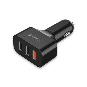Sạc xe hơi USB 3 cổng 2.4A ORICO UCH-Q3
