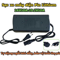 Sạc xe máy điện pin Lithium 24V10A-29.2V10A