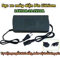 Sạc xe máy điện Pin Lithium 24V10A-29.2V10A