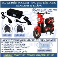 Sạc xe máy điện Zoomer chuyên dụng - loại phổ thông - bảo hành chính hãng 12 tháng