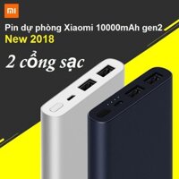 Sạc xiaomi gen2s 10000mAh có sạc nhanh